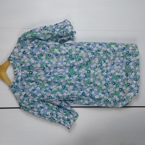 Sara Campbell The Agatha Blouse Limited Ed. Floral Cottagecore Prairie Sz.S - Picture 7 of 12